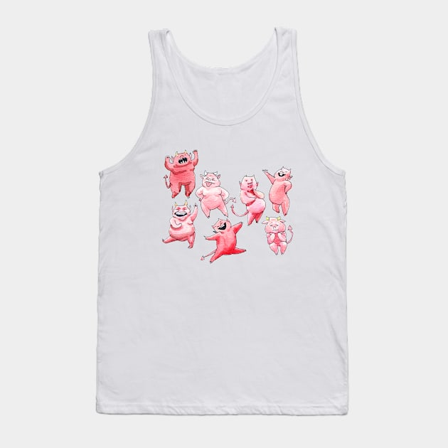 Little Devils Tank Top by danpaul